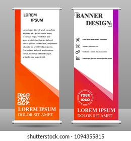 abstract background banner. Collection banner design.