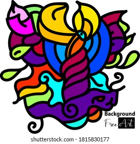 Abstract background for banner or  cover vector design