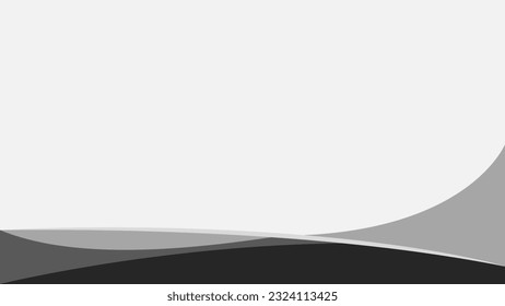 Abstract background banner curve color design vector
