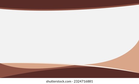 Abstract background banner curve color design vector
