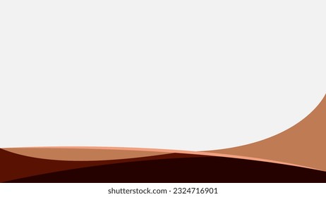 Abstract background banner curve color design vector