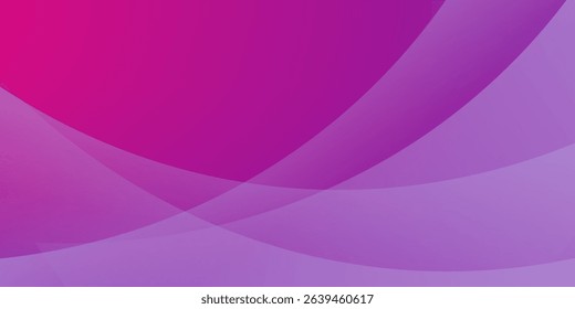 Abstract background banner curve color design