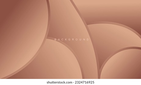 Abstract background banner curve gradient color design vector