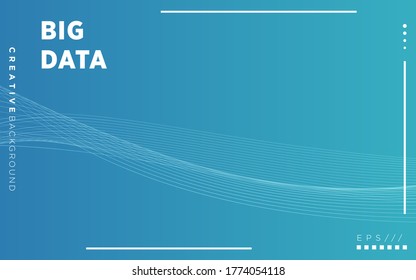 abstract background banner design, Modern Visualization Tech Poster. Glow Digital Particles. Big Data Concept.