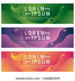  abstract background banner design for web or print