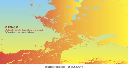 Abstract background for banner. Abstract graphics. Art graphics. Creative background. Abstract background. Background for business cards and flyers. Vector illustration. EPS-10. Abstraction