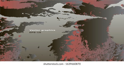 Abstract background for banner. Abstract graphics. Art graphics. Creative background. Abstract background. Background for business cards and flyers. Vector illustration. EPS-10. Abstraction