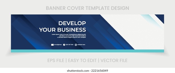 abstract background banner social media cover. website promotion e-commerce and more needs.