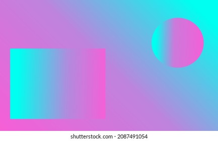 Abstract background, banner, template in bright colors. Vector illustration.