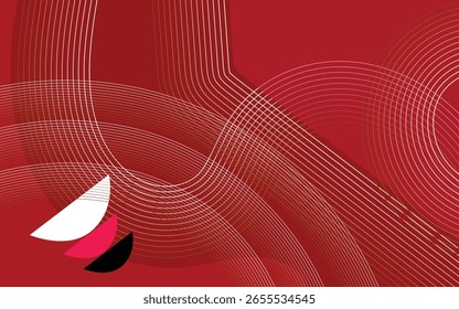 Abstract background banner template design 