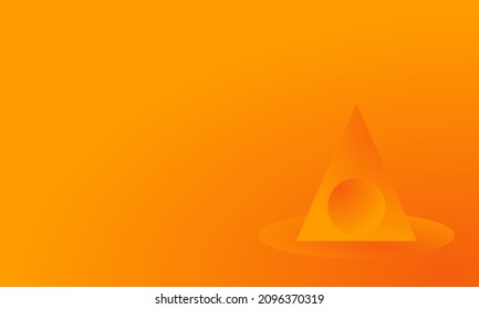 Abstract background, banner, template with geometric shapes. Vector illustration.