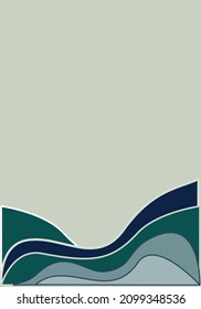 Abstract background, banner, template. Vector illustration