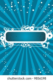 Abstract background banner. Vector illustration