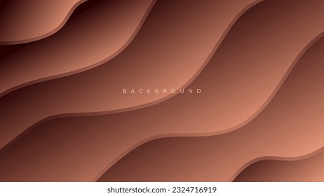 Resumen de fondo banner de diseño de color degradado de onda vector