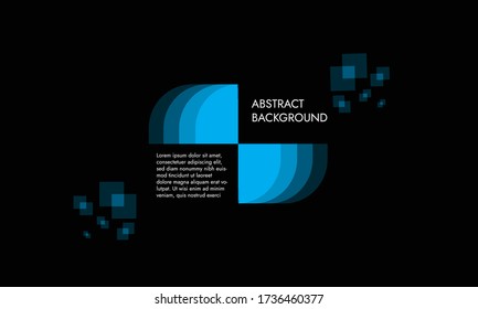 Abstract Background 
for banners with a mixture of light and dark blue