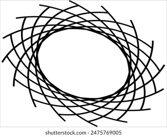 Abstrakte Hintergrundbasis auf Spiralform