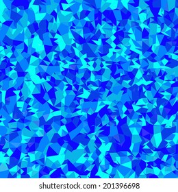 Abstract background based on triangle shapes. Can be used as a texture, background, wallpaper, or web site decoration. Great textile pattern. Sea theme.