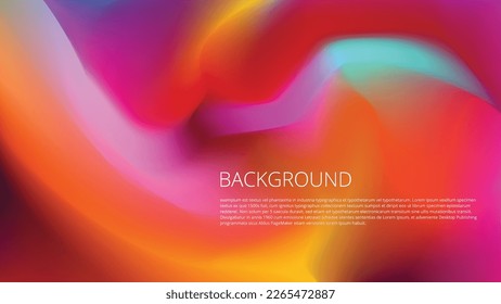 abstract background with beautiful aurora pattern