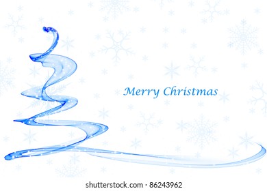 Abstract background of beautiful christmas decoration