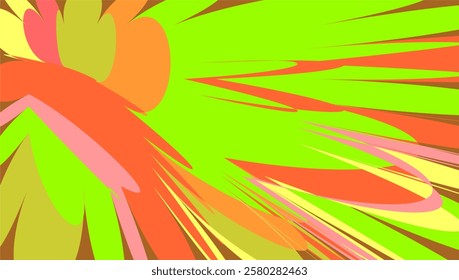 Abstract background with beautiful colors, cheerful background, colorful background, happy background, music