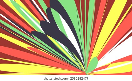 Abstract background with beautiful colors, cheerful background, colorful background, happy background, music