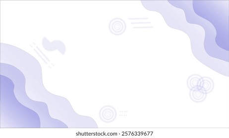 Abstract background with beautiful fluid shapes.