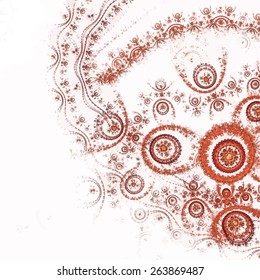 Abstract background with beautiful lace of floral patterns.