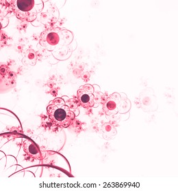 Abstract background with beautiful lace of floral patterns.