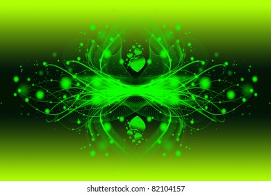 Abstract background of beautiful   light