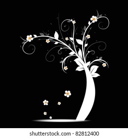 Abstract background of beautiful   light