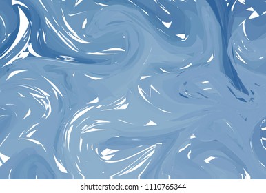 Abstract background with beautiful liquid acrylic waves. Vector illustration. Marbled texture.