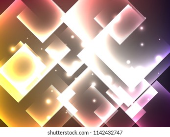 Abstract background, Beautiful rays of light.