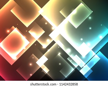 Abstract background, Beautiful rays of light.