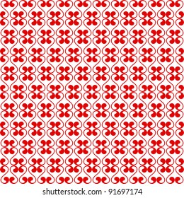 Abstract background of beautiful seamless floral pattern
