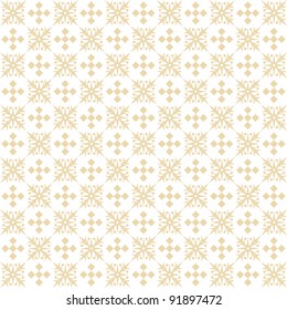 Abstract background of beautiful seamless floral pattern