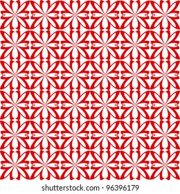 Abstract background of beautiful seamless floral pattern