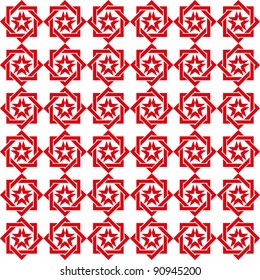 Abstract background of beautiful seamless star pattern