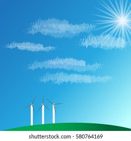 abstract background beautiful sky in holiday illustrations