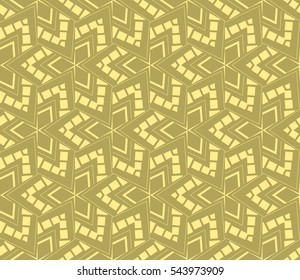 Abstract background. Beige geometric seamless pattern in modern stylish. Vector seamless pattern
