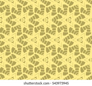Abstract background. Beige geometric seamless pattern in modern stylish. Vector seamless pattern