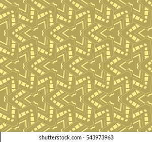 Abstract background. Beige geometric seamless pattern in modern stylish. Vector seamless pattern