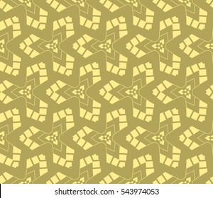 Abstract background. Beige geometric seamless pattern in modern stylish. Vector seamless pattern