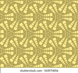 Abstract background. Beige geometric seamless pattern in modern stylish. Vector seamless pattern
