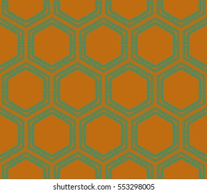 Abstract background. Beige geometric seamless pattern in modern stylish. Vector seamless pattern