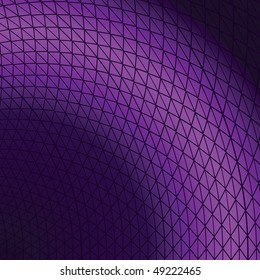 Abstract background with the bent lines in violet colour. Vector illustration