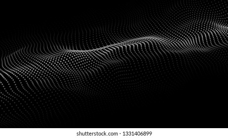 Abstract Background Big Data Vector Illustration Stock Vector (Royalty ...