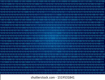 abstract background with binary code