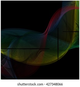 Abstract background black