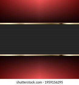 abstract background with black banner