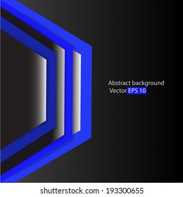 abstract background with Black and Blue color